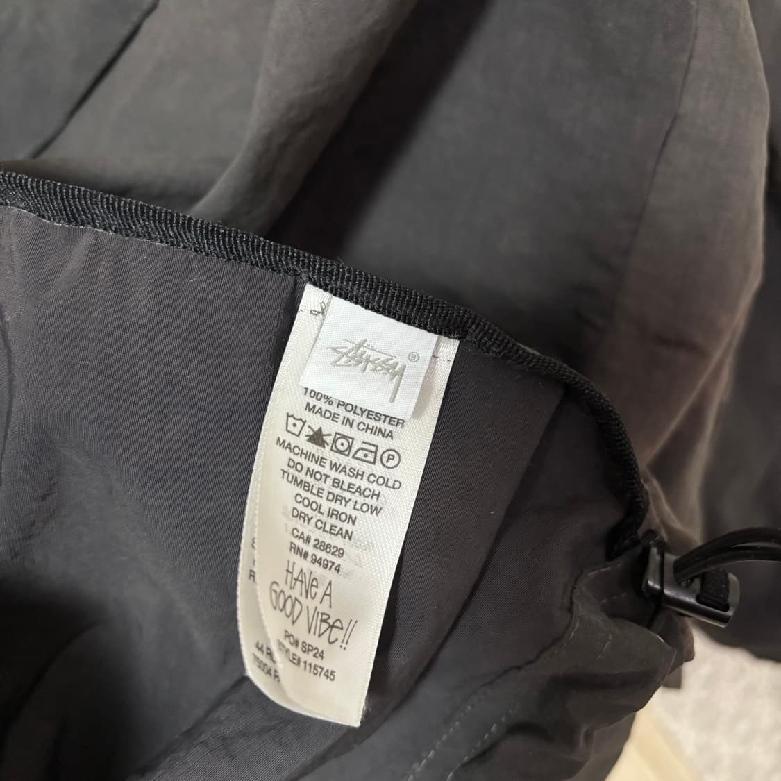 스투시 비치쉘 바람막이 M 상품이미지4