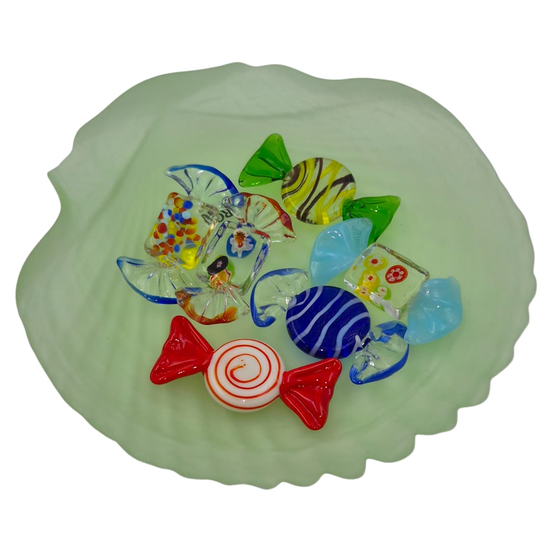 80s 이탈리아 무라노 핸드블로운 빅 캔디 세트 상품이미지4