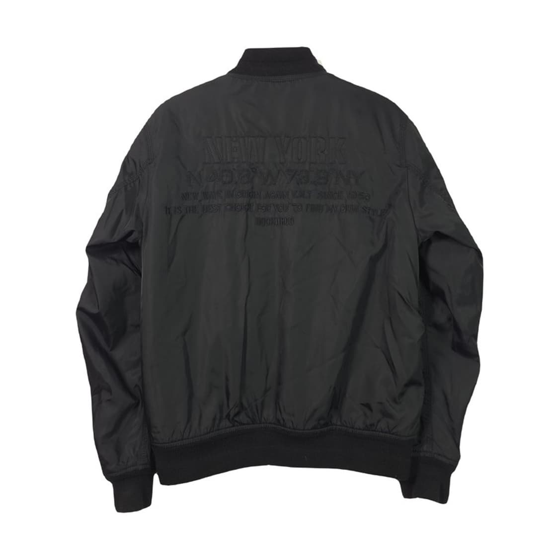 버커루 블랙 MA-1 밀리터리 블루종 M 상품이미지2