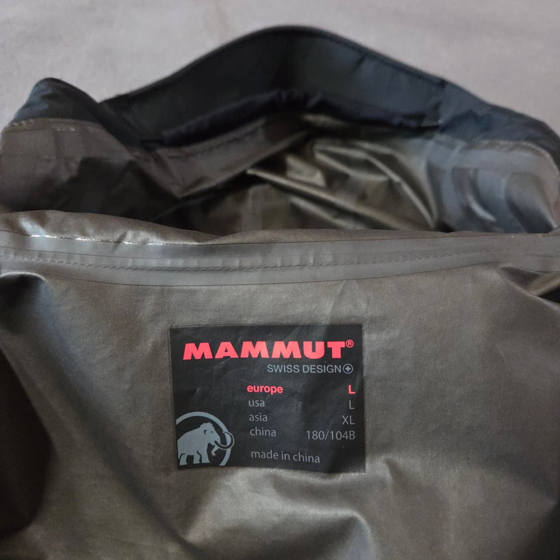 새상품급 마무트 고어텍스 팩라이트 헬리오스 자켓 바람막이 XL(아시아) 상품이미지9