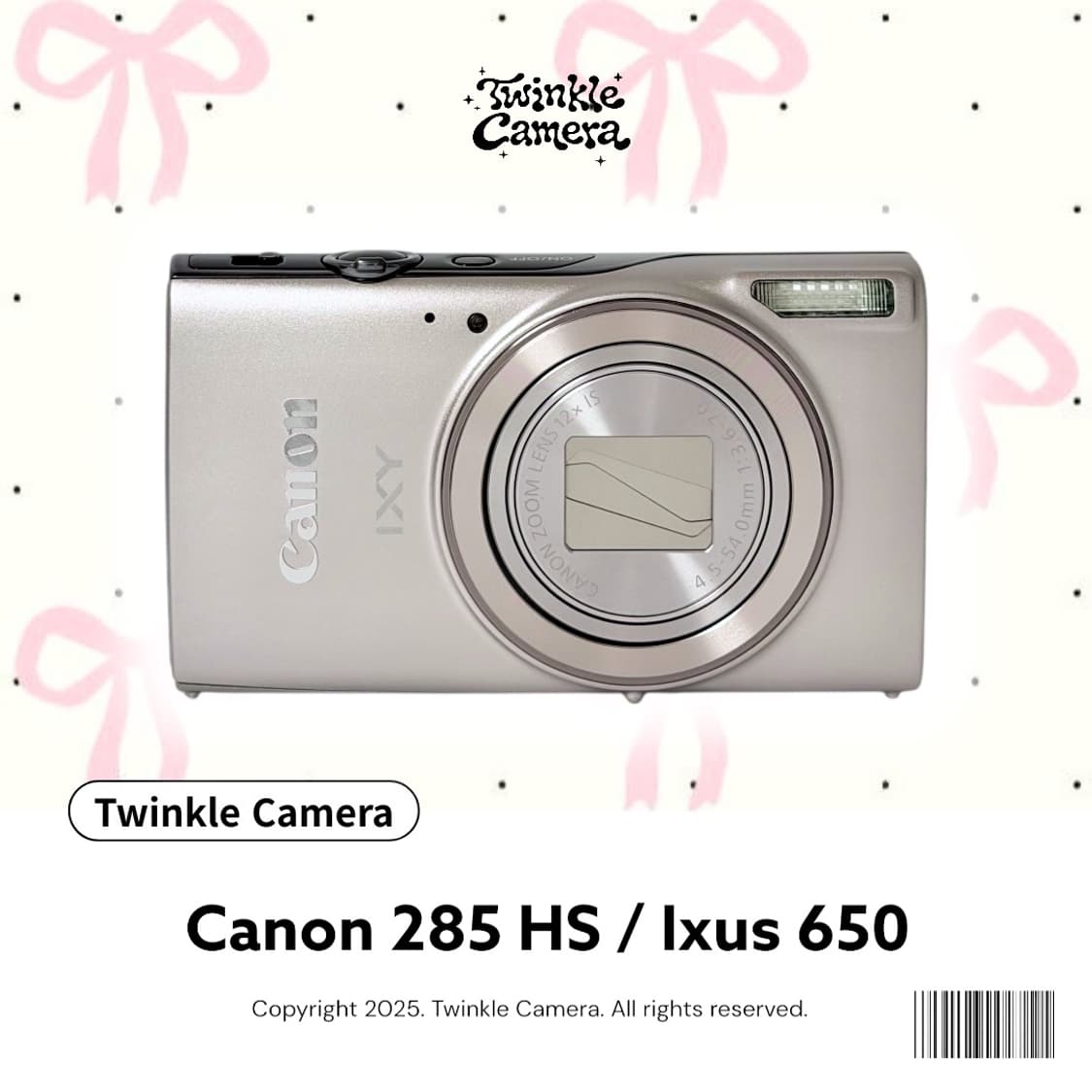 (윈터디카💗) Canon ixy 캐논 익시 650 (익서스 285HS) 상품이미지1