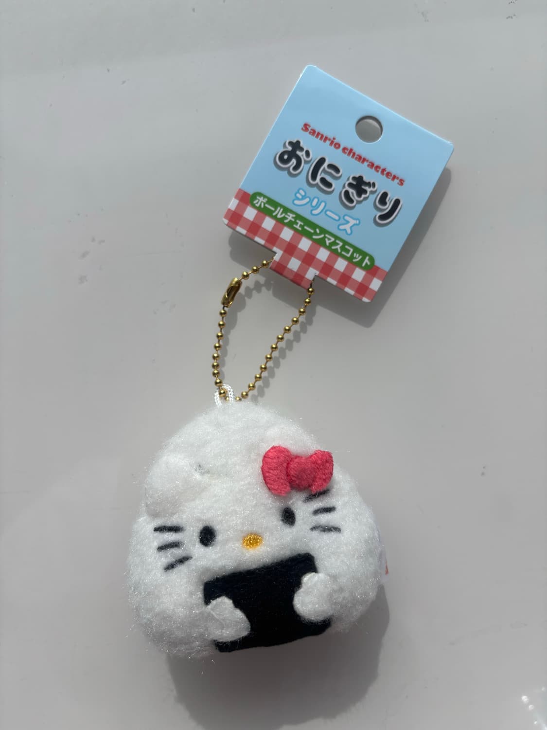 산리오 헬로키티 주먹밥 인형 키링 상품이미지1