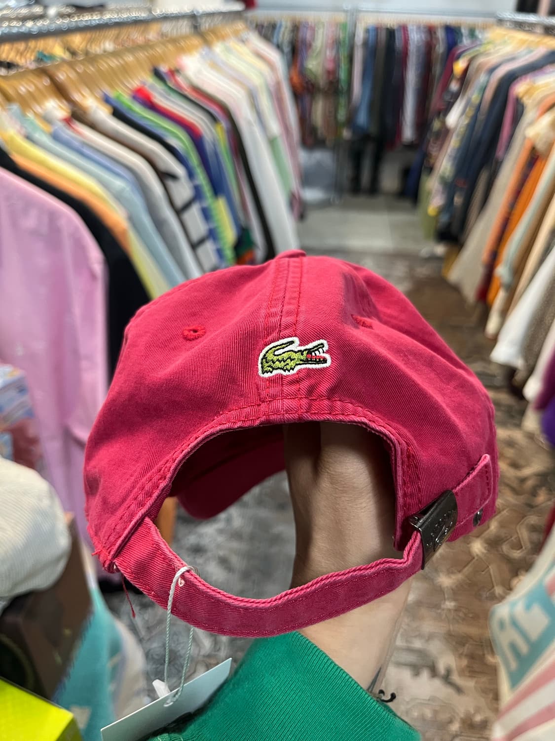 LACOSTE 빈티지 트러커캡 볼캡 스냅백 상품이미지3