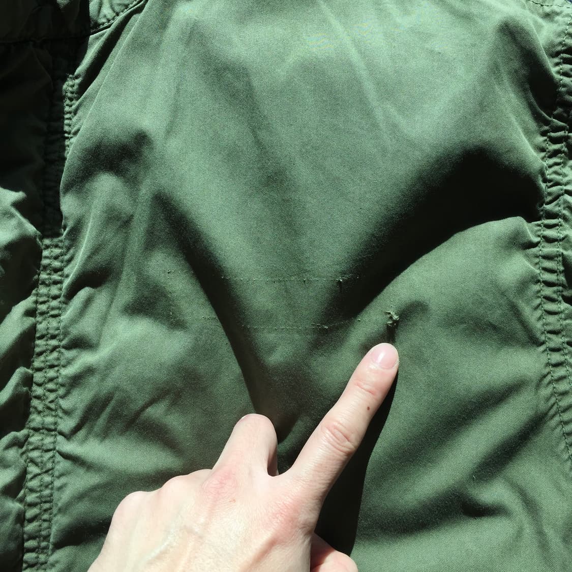 60s 1st M-65 fishtail 1세대 피쉬테일파카 개파카 상품이미지4