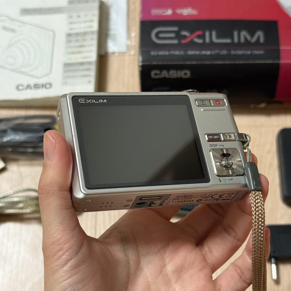 풀박스 CASIO EXILIM EX-Z600 카시오 엑슬림 실버디카 상품이미지5