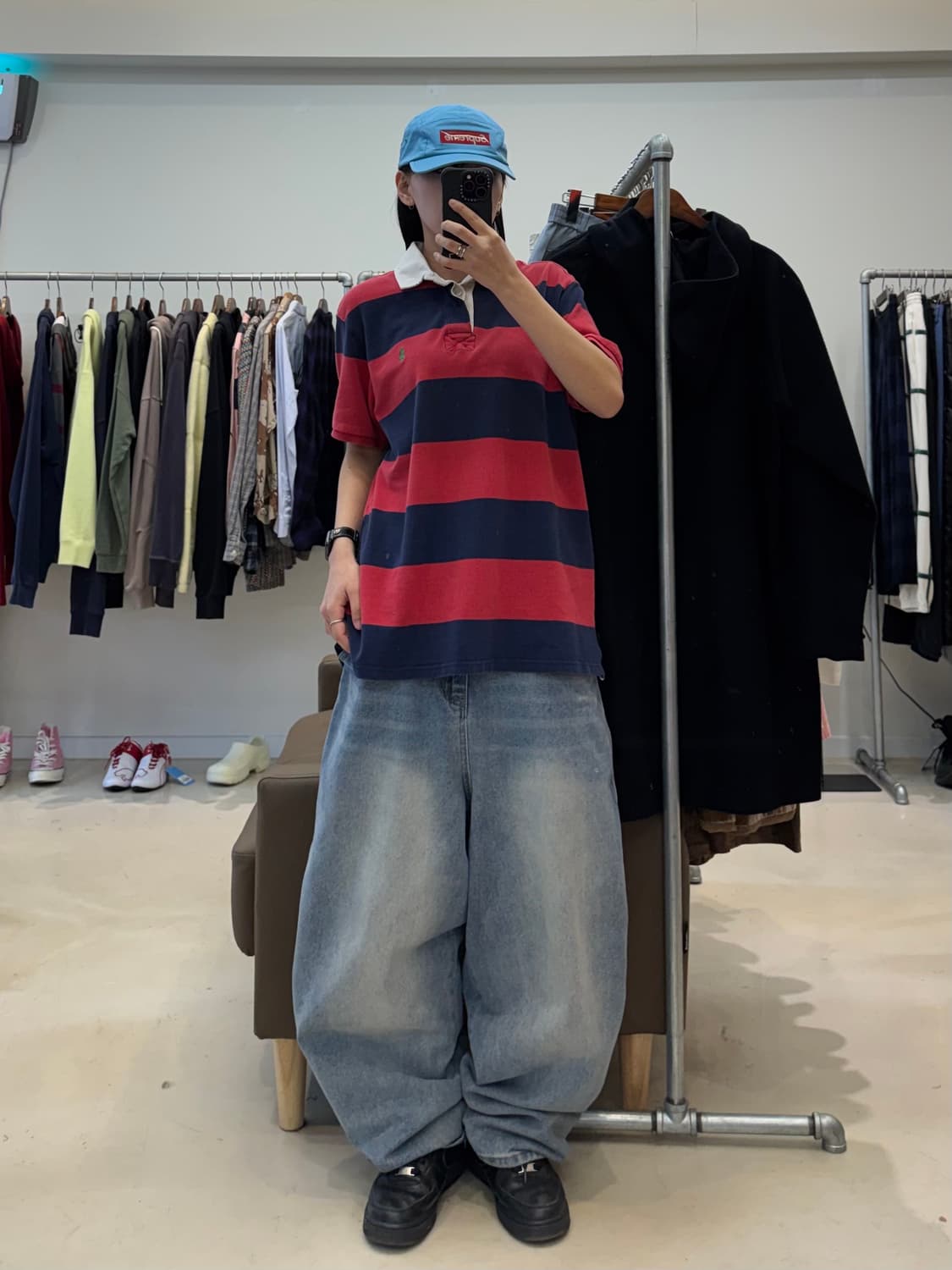 폴로 랄프로렌 럭비카라넥 반팔티셔츠 상품이미지5