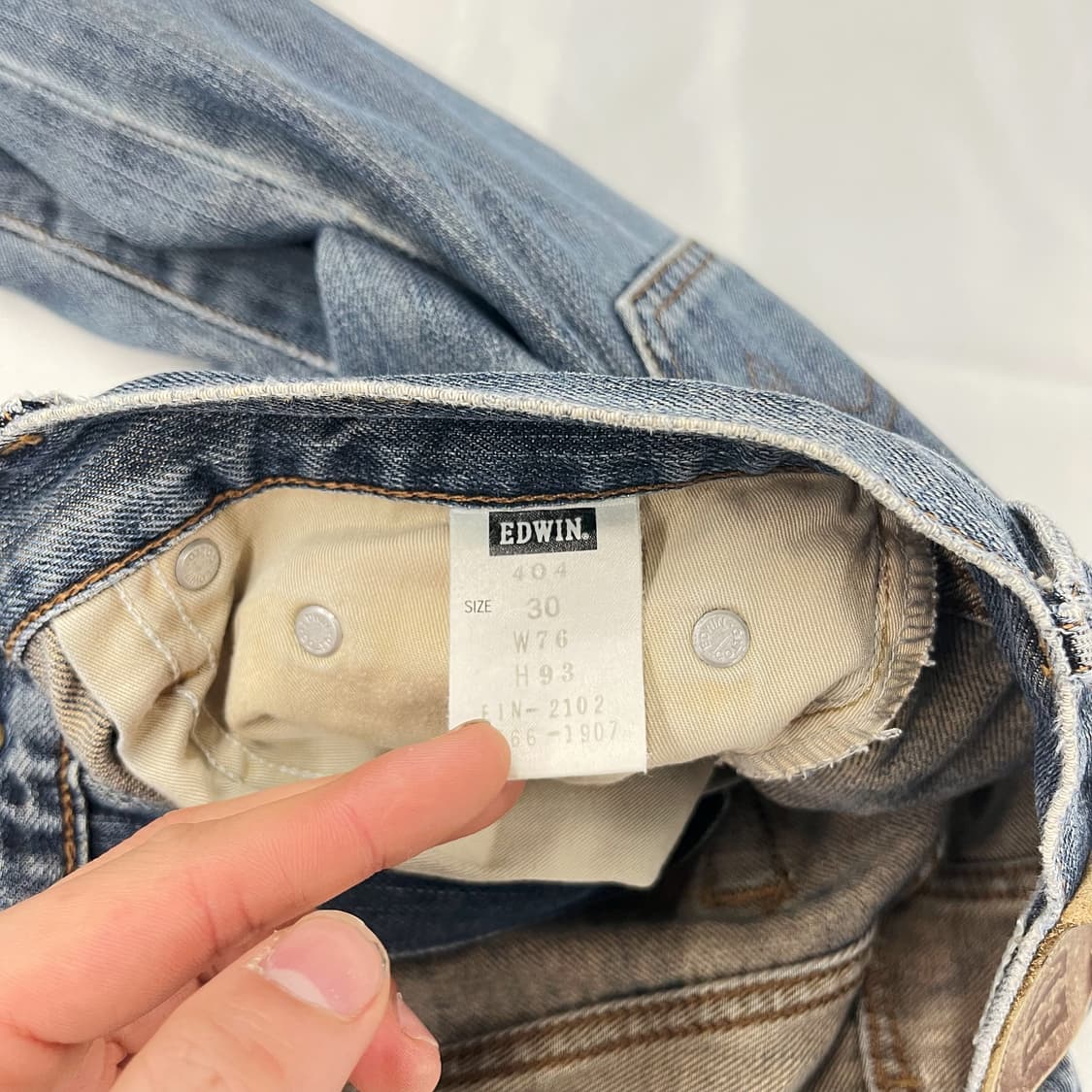 (30) 에드윈 레귤러 데님 팬츠 상품이미지7