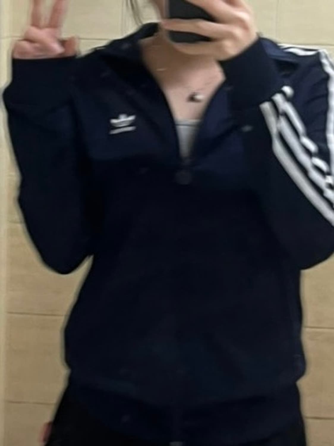 아디다스 져지 회색(실버) 네이비 상품이미지4