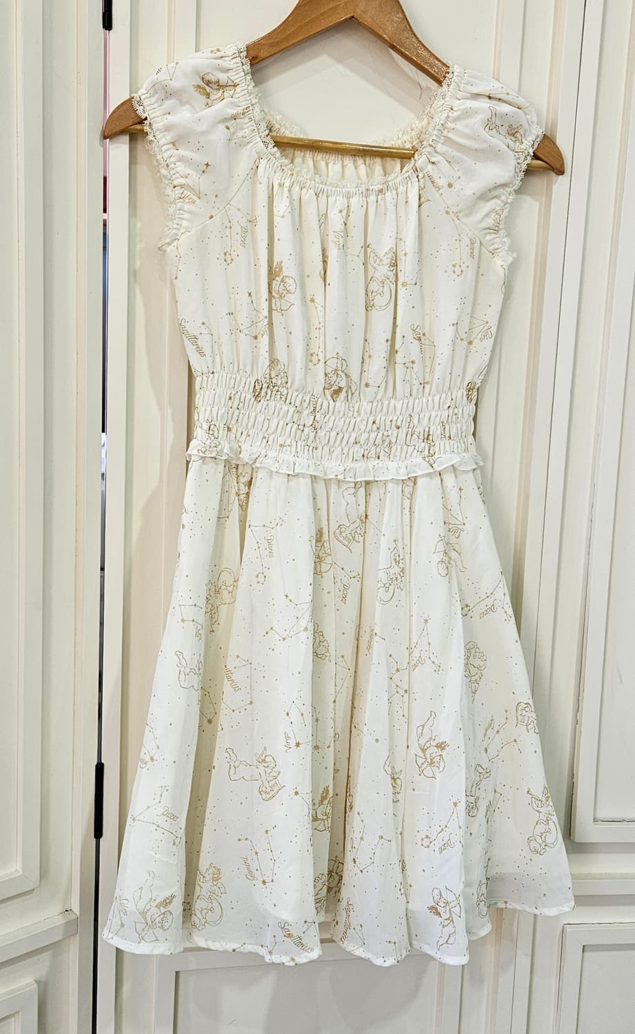 시크릿 허니(Secret Honey) 별자리 천사 프린트 원피스 상품이미지2