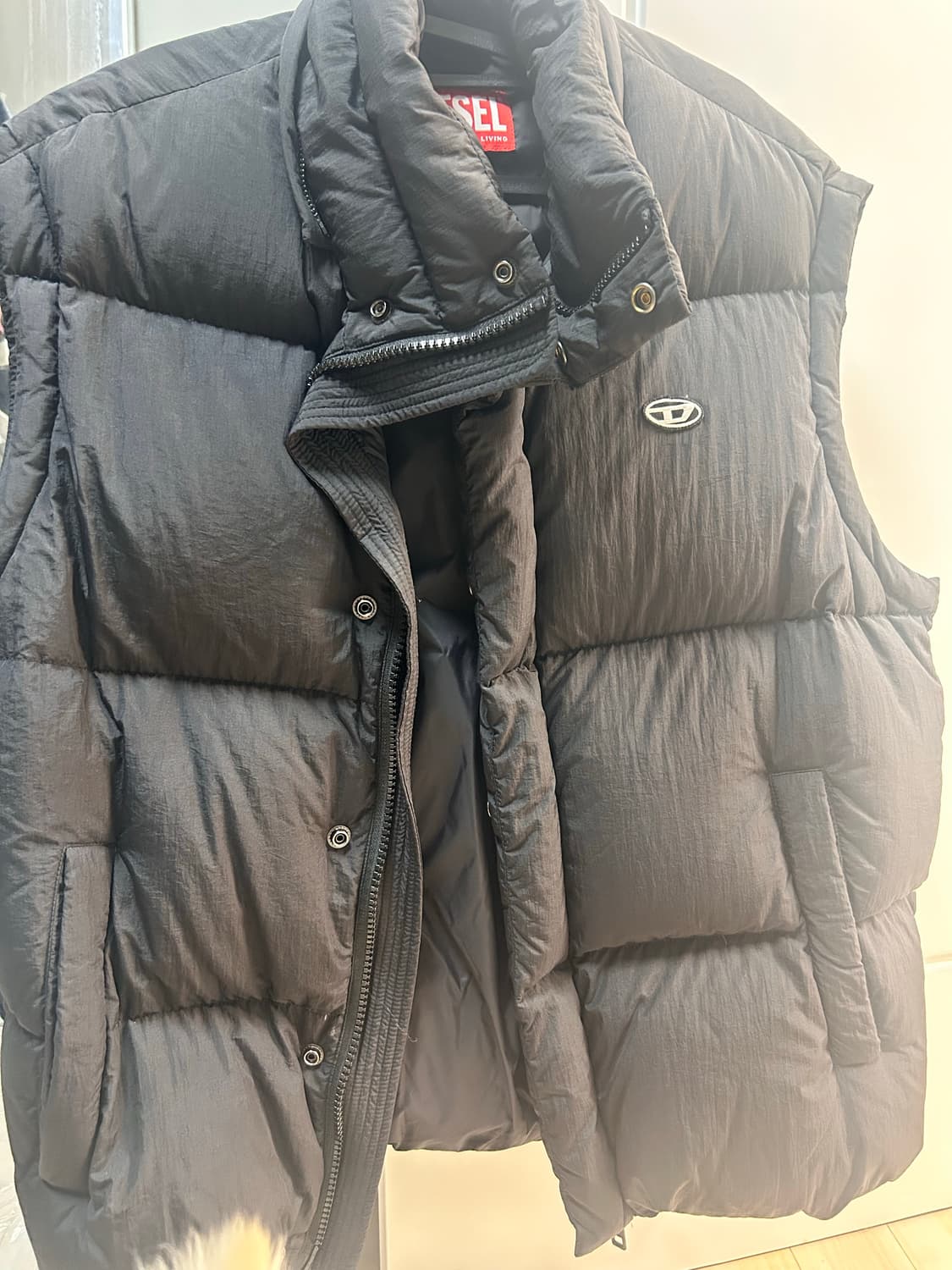 디젤 롤피스 패딩 조끼 상품이미지1