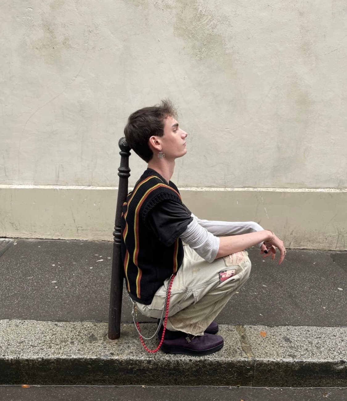 앙팡리쉬데프리메 ERD 크로스 이어링 상품이미지2