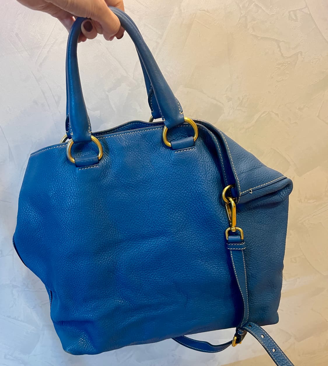 프라다 비텔로 다이노(Prada Vitello Daino) 투웨이백 상품이미지9