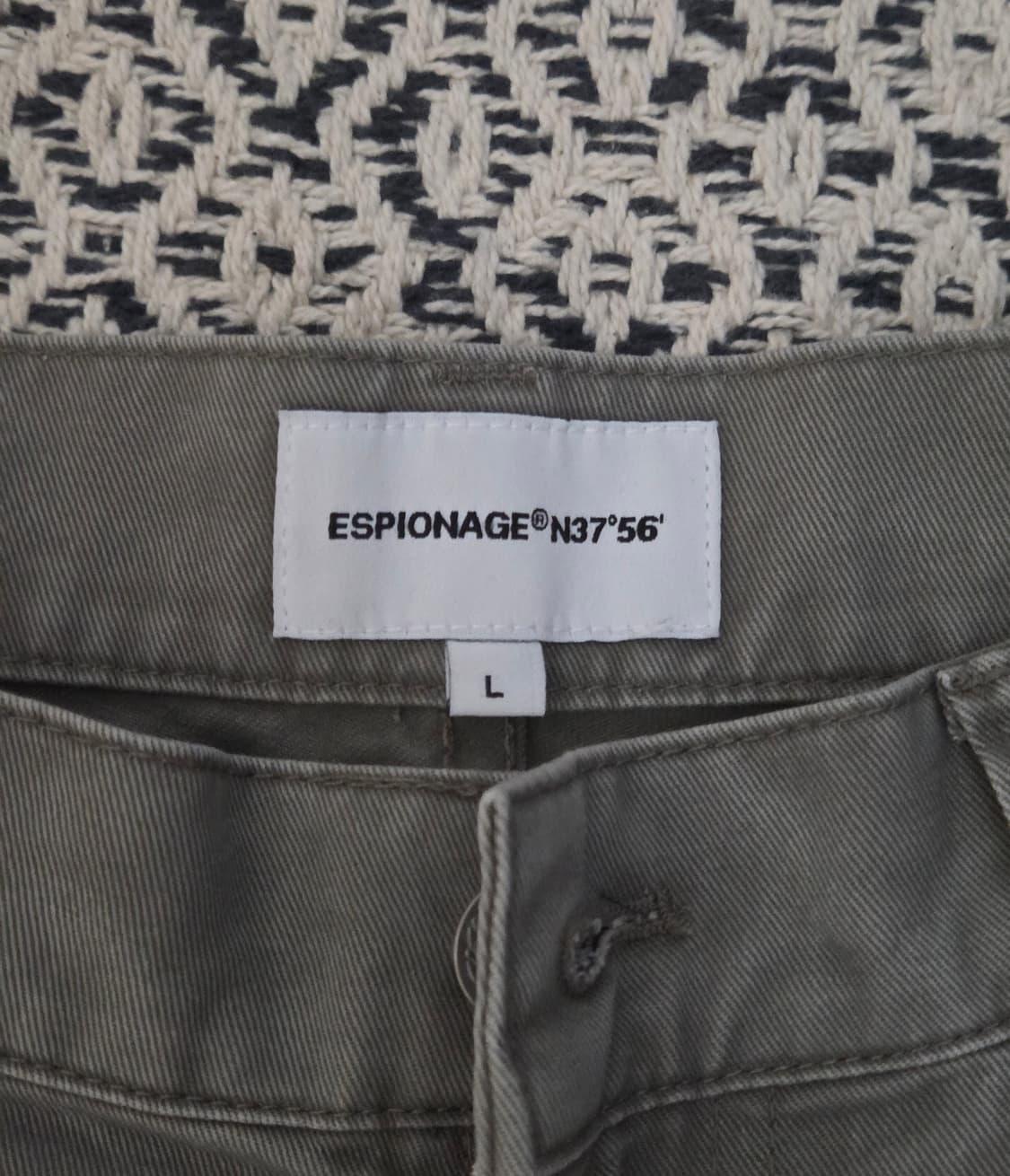 에스피오나지 디테쳐블 더블니 팬츠 그레이 L 상품이미지5