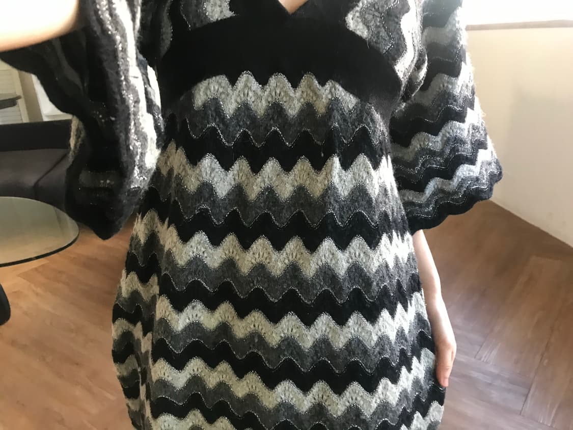 vintage knit one-piece 상품이미지4