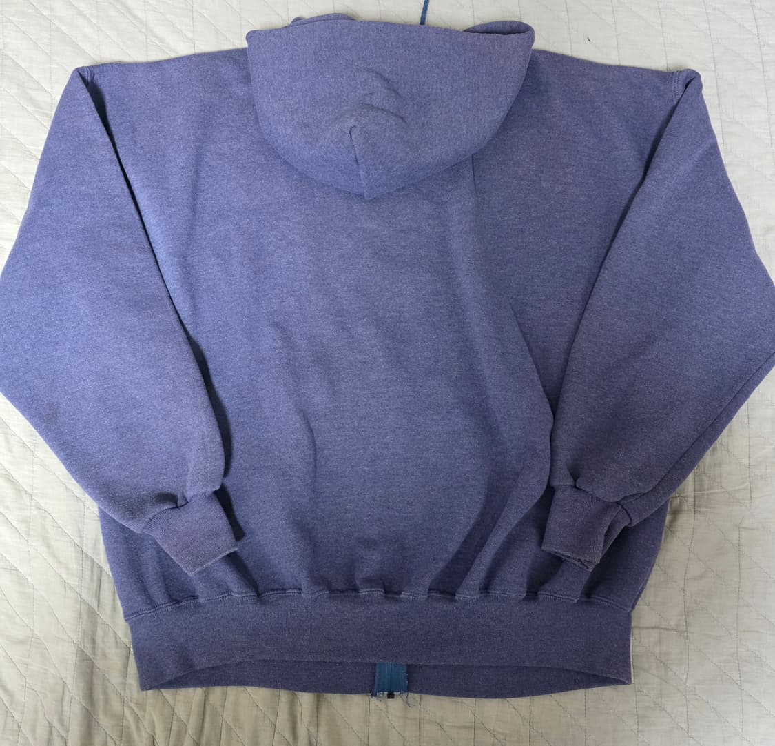 [XXL] 90s 러셀 애슬레틱 후드집업 퍼플블루 상품이미지3