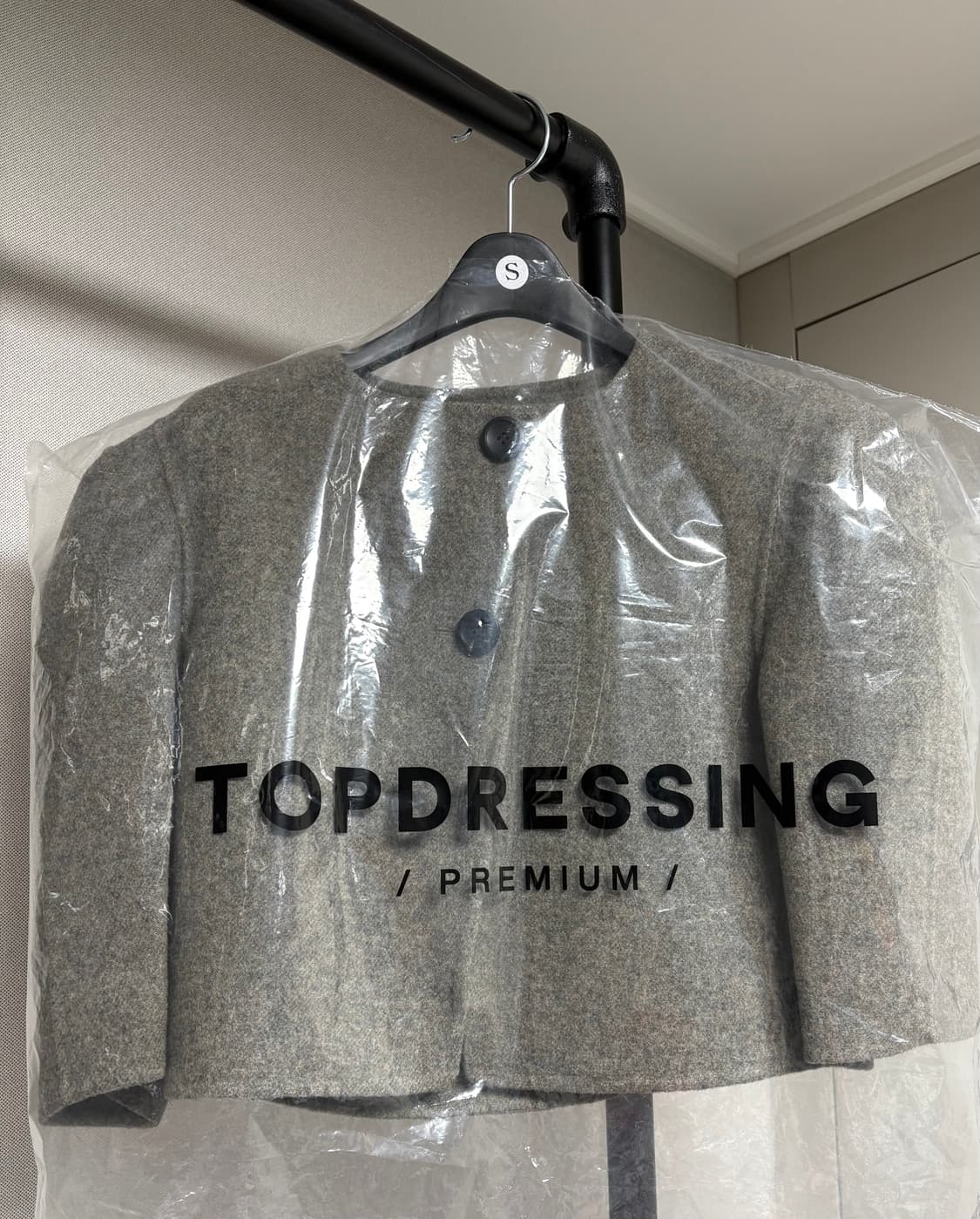 탑드레싱 뮤핸드자켓 - 카키S 상품이미지1