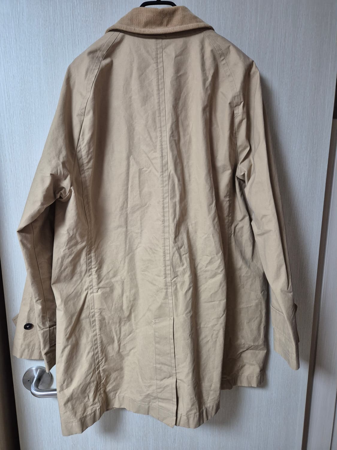 (23년) 헨리코튼 클래식 베이지 코트 남성 50 싱글코트 상품이미지4