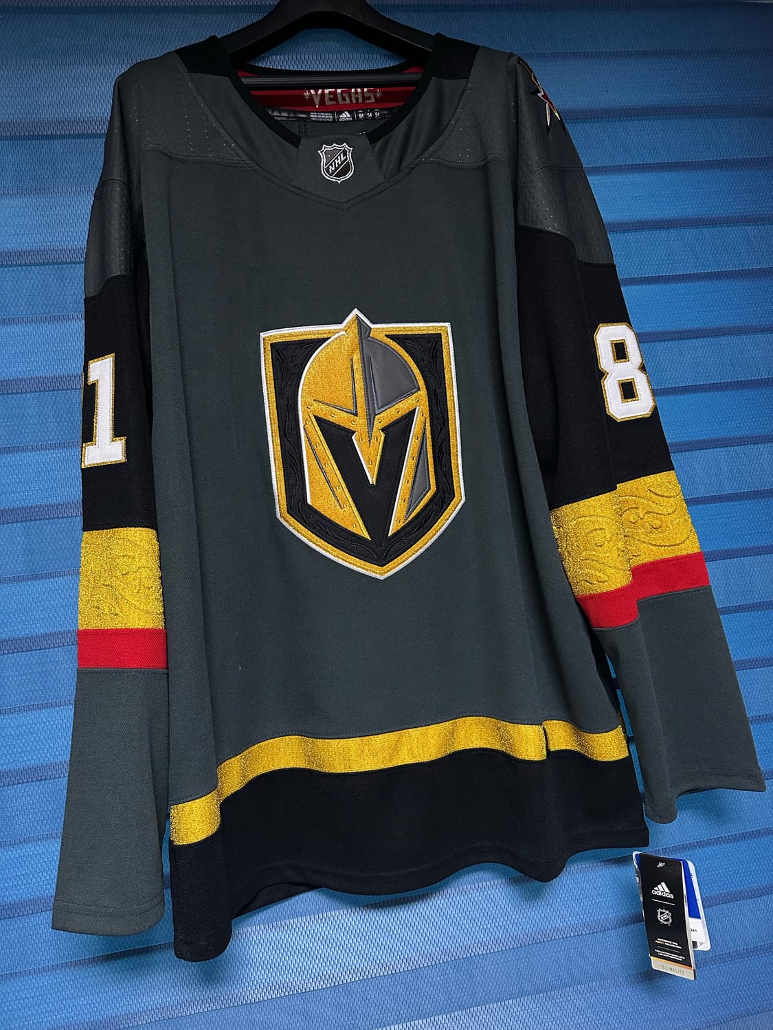 아디다스 베이거스 골든 나이츠 NHL 프로 저지 상품이미지1