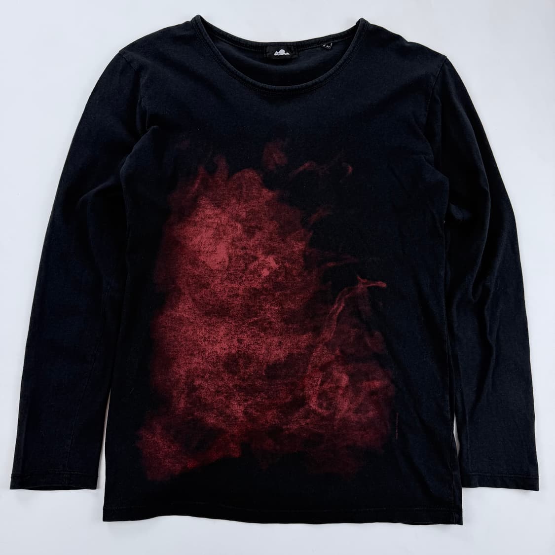 라드뮤지션 블랙 프린팅 롱슬리브 상품이미지1