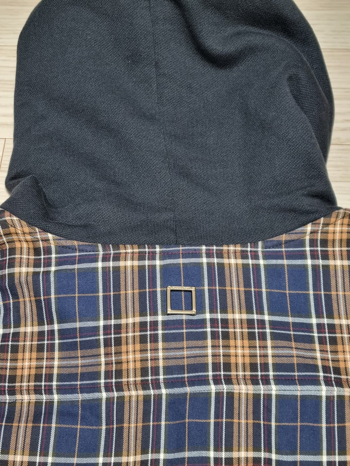 우영미 체크 후드 상품이미지6