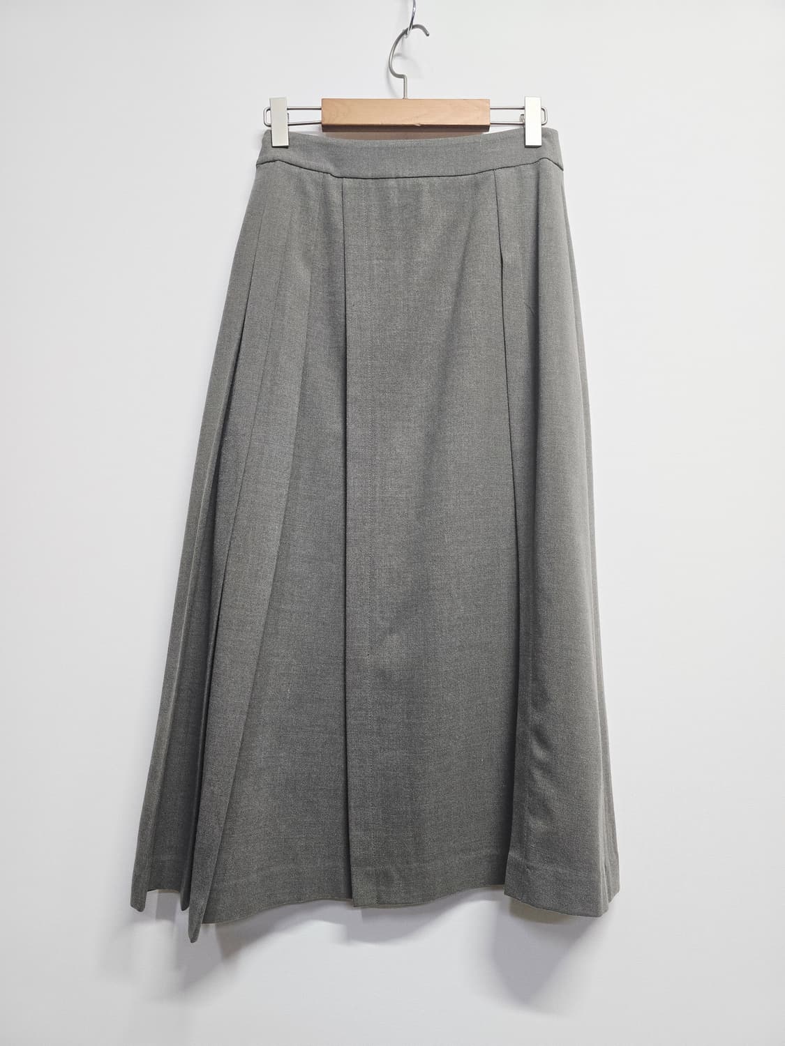 ENC 페라가모 스타일 그레이  스커트 상품이미지4