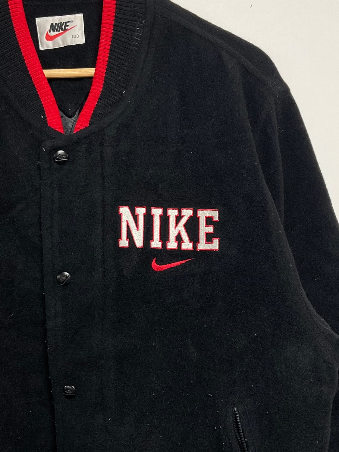 나이키 90's 빅로고 바시티 자켓 100 상품이미지3