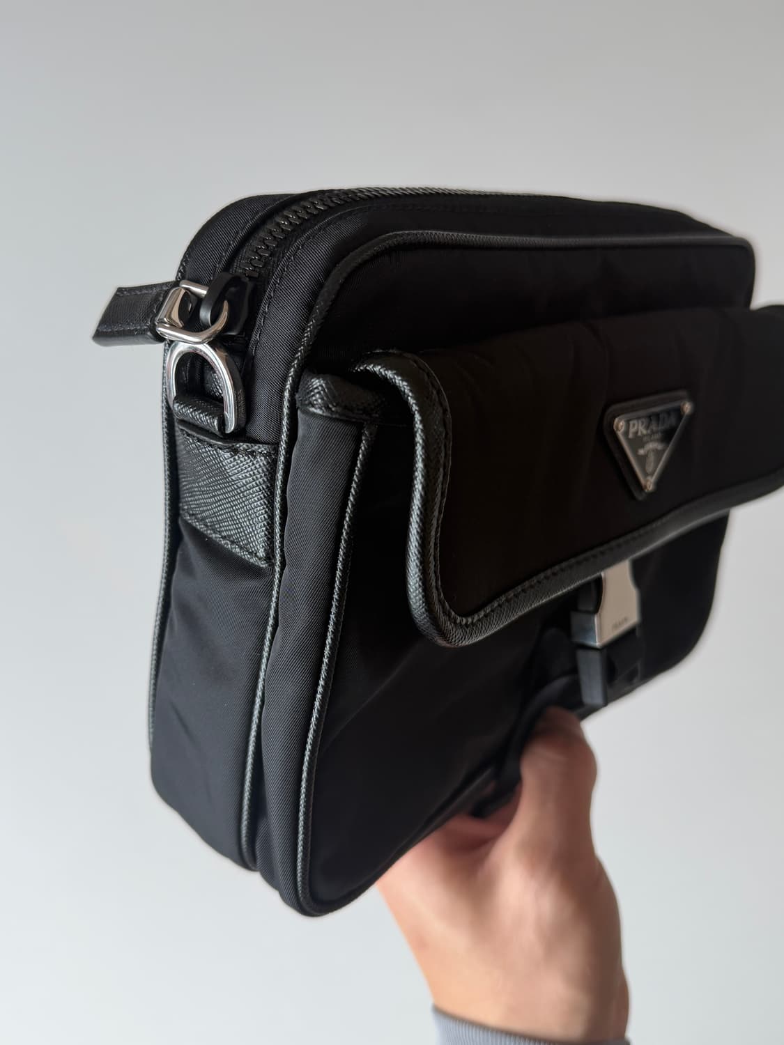 프라다 리나일론 앤 사피아노 숄더백 상품이미지2