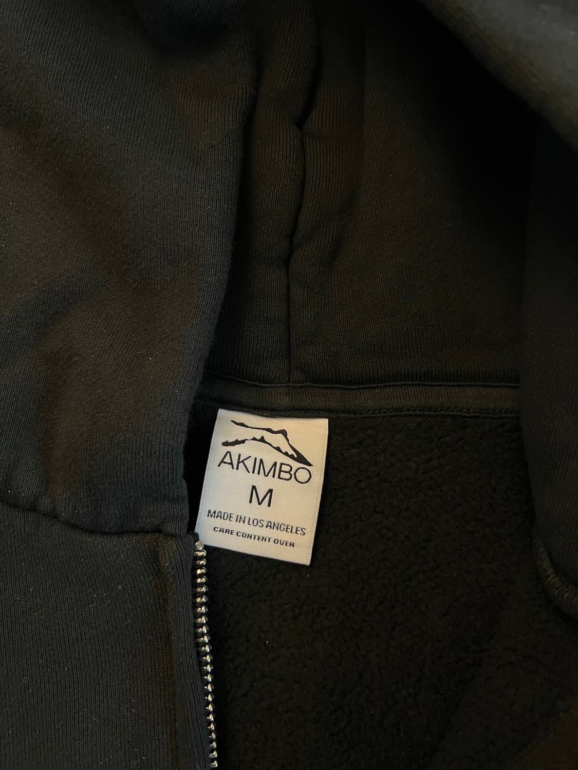 아킴보 클럽 뉴욕 후드집업 블랙 M akimbo club 상품이미지7