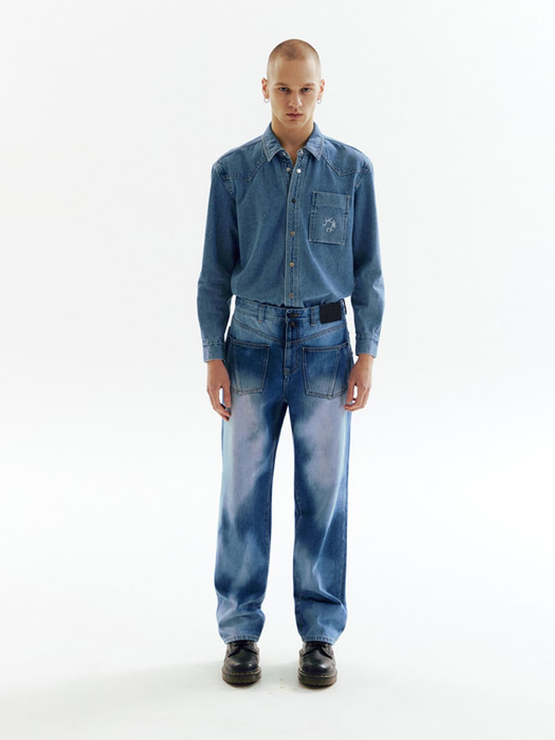 Joker Acid Blue Denim Pants Jeans 데님팬츠 상품이미지1