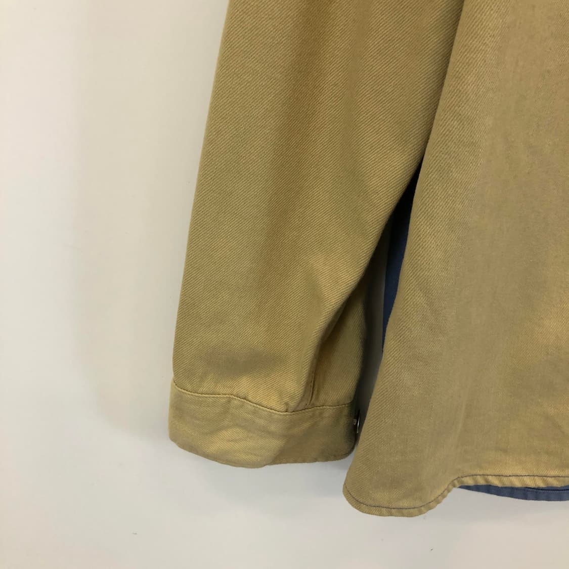 자라 (새상품) 컬러블록 데님셔츠 XL 상품이미지3