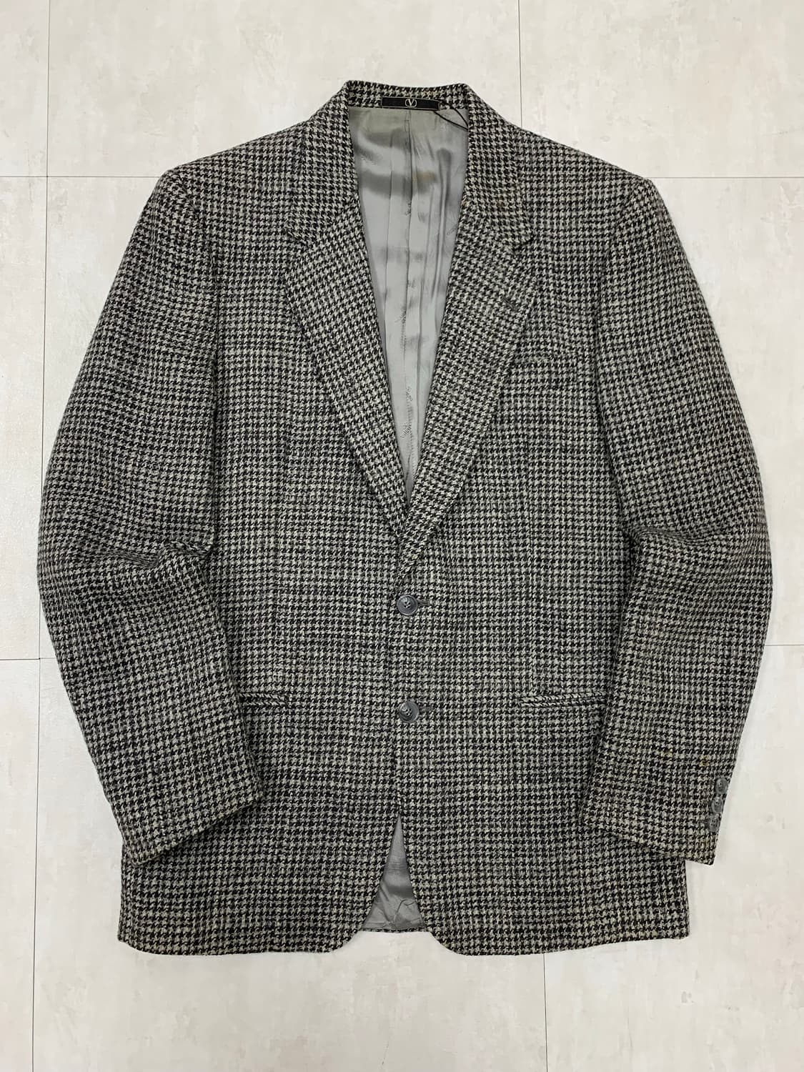 발렌티노 그레이 체크 블레이저 #281 상품이미지1