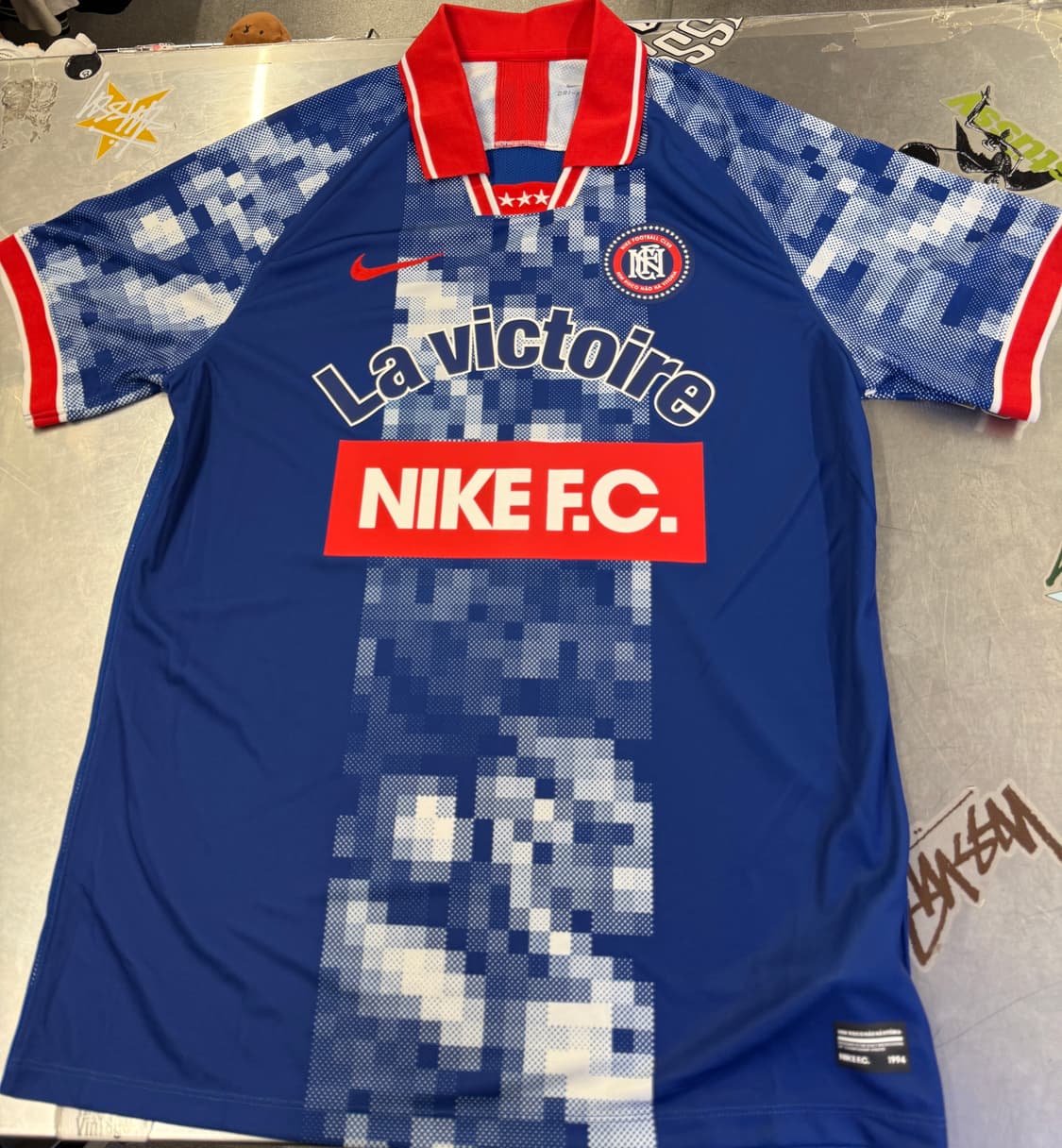 나이키 올드스쿨 FC 홈 풋볼 져지 XL 상품이미지2