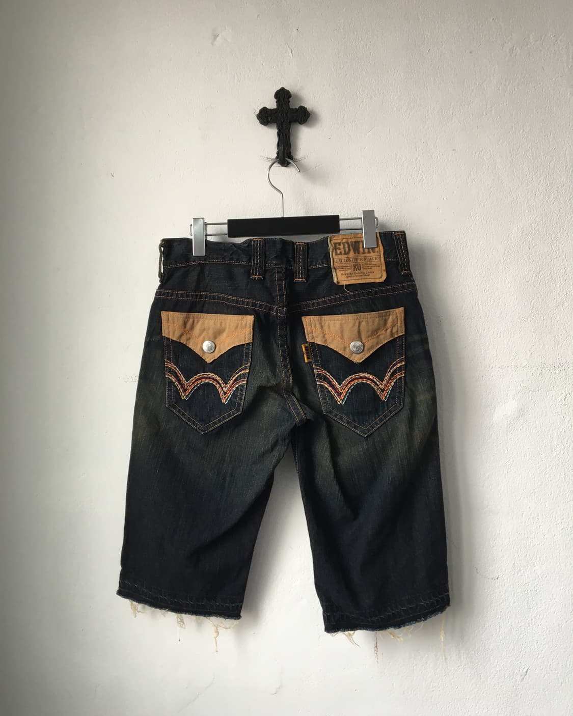 Edwin half denim pants 상품이미지1