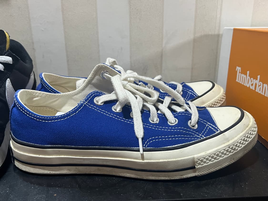 컨버스 척 70 로우 빈티지 러쉬블루 250 상품이미지3