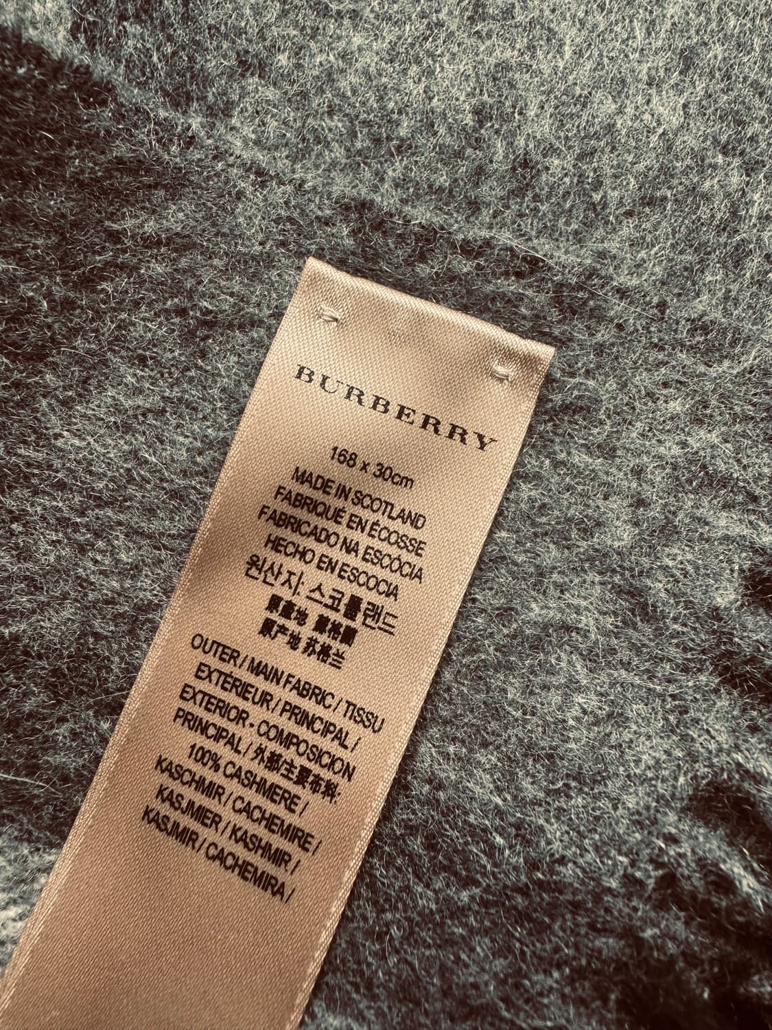 정품 버버리 머플러 목도리 새것 상품이미지4