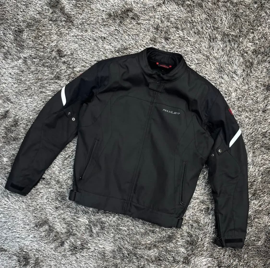 맥슬러 남성 바이커 자켓 (XL) 상품이미지1