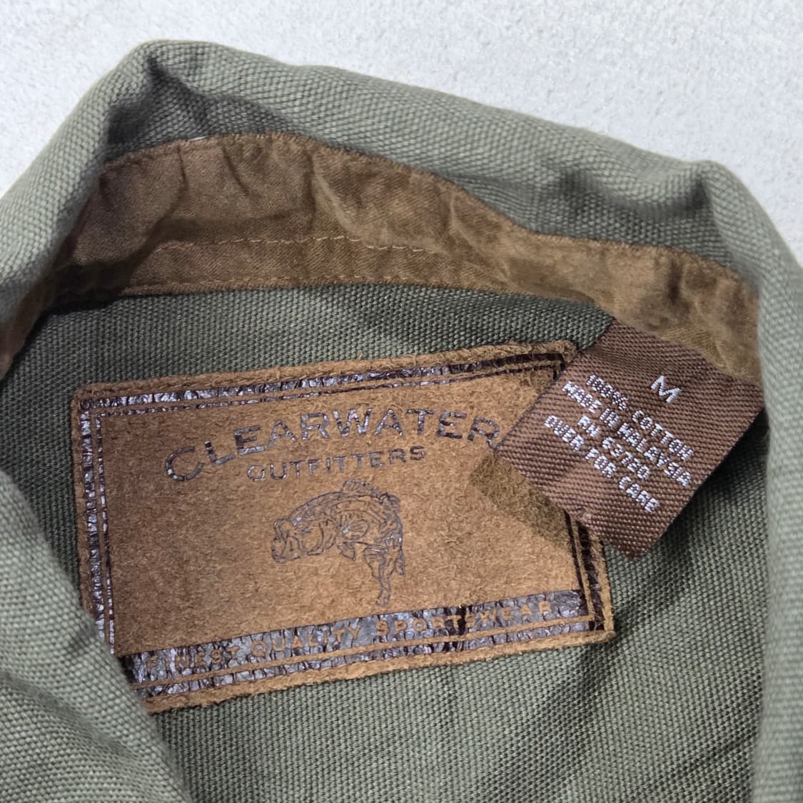 스웨이드패치 워크 헌팅셔츠 s09179 상품이미지5