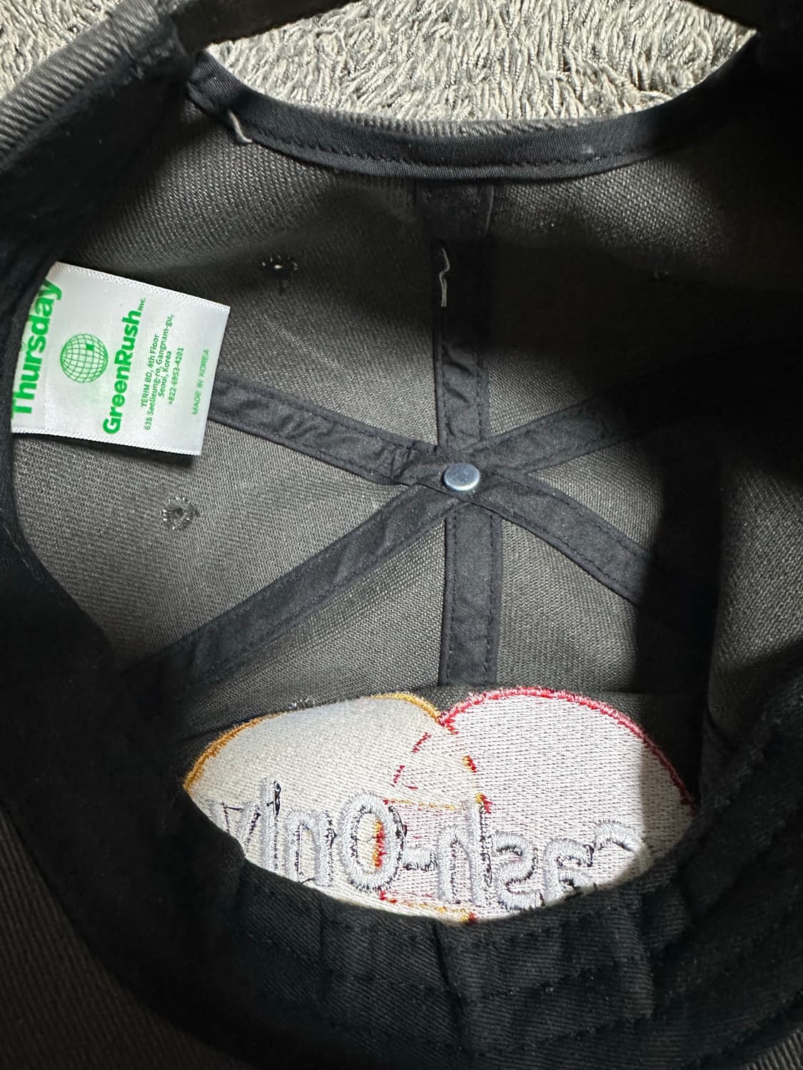 빌스택스 떨스데이 캐쉬온리 모자  상품이미지2