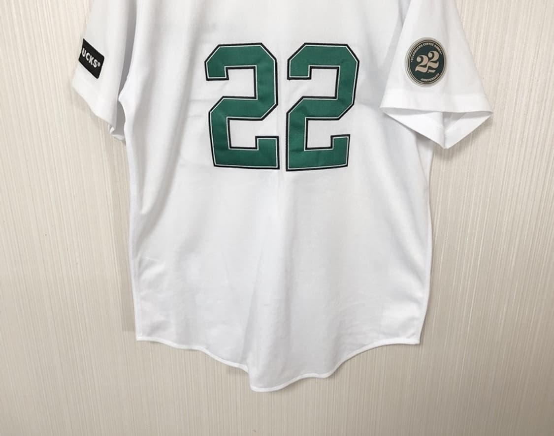 (2) KBO SSG랜더스X스타벅스22주년 한정유니폼/져지 100 상품이미지10