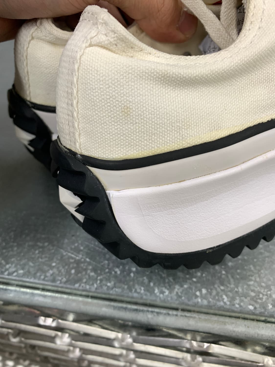 컨버스 런스타 하이크 로우 화이트 240 상품이미지5