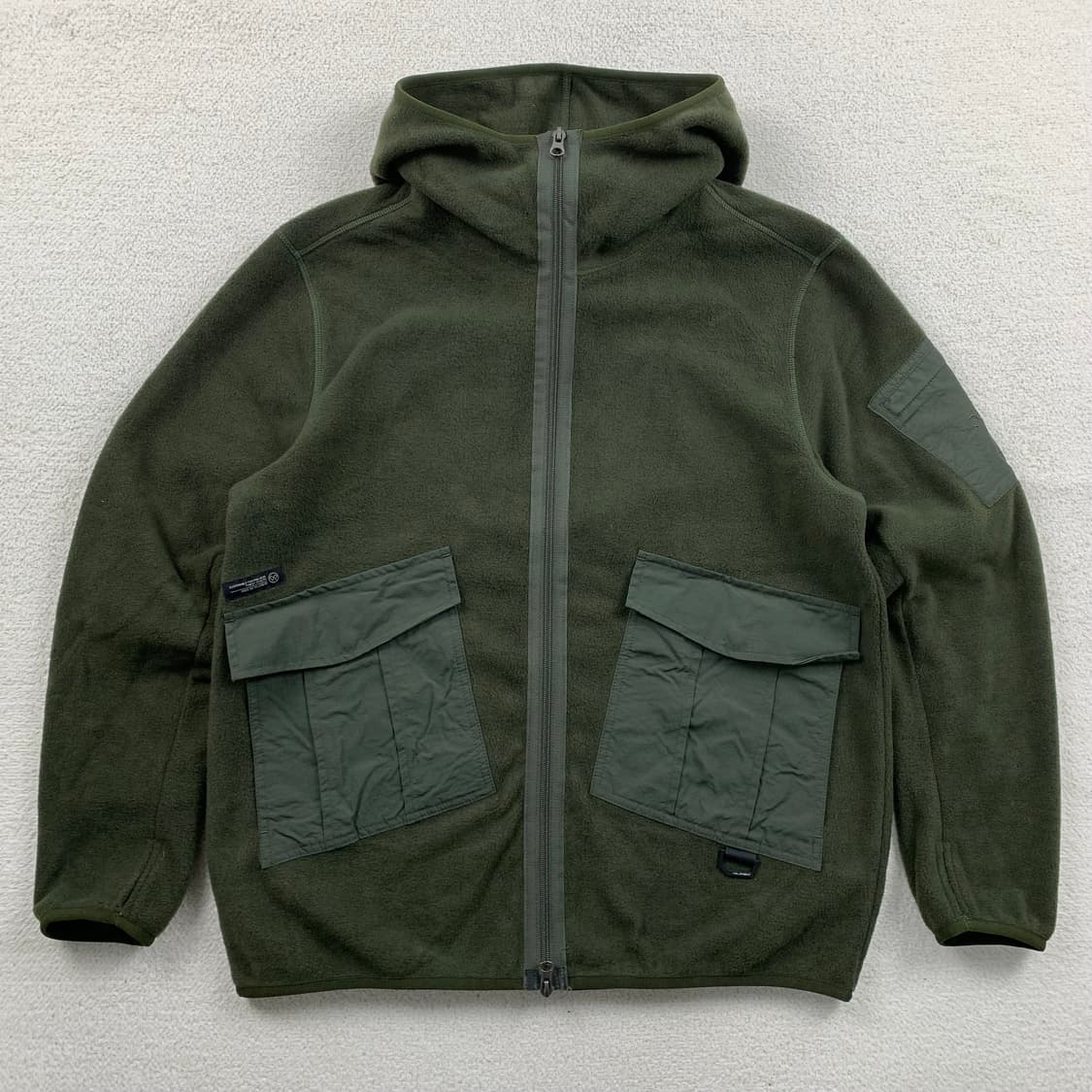 힐리먼트 아머 가드 플리스 집업 카키 상품이미지1