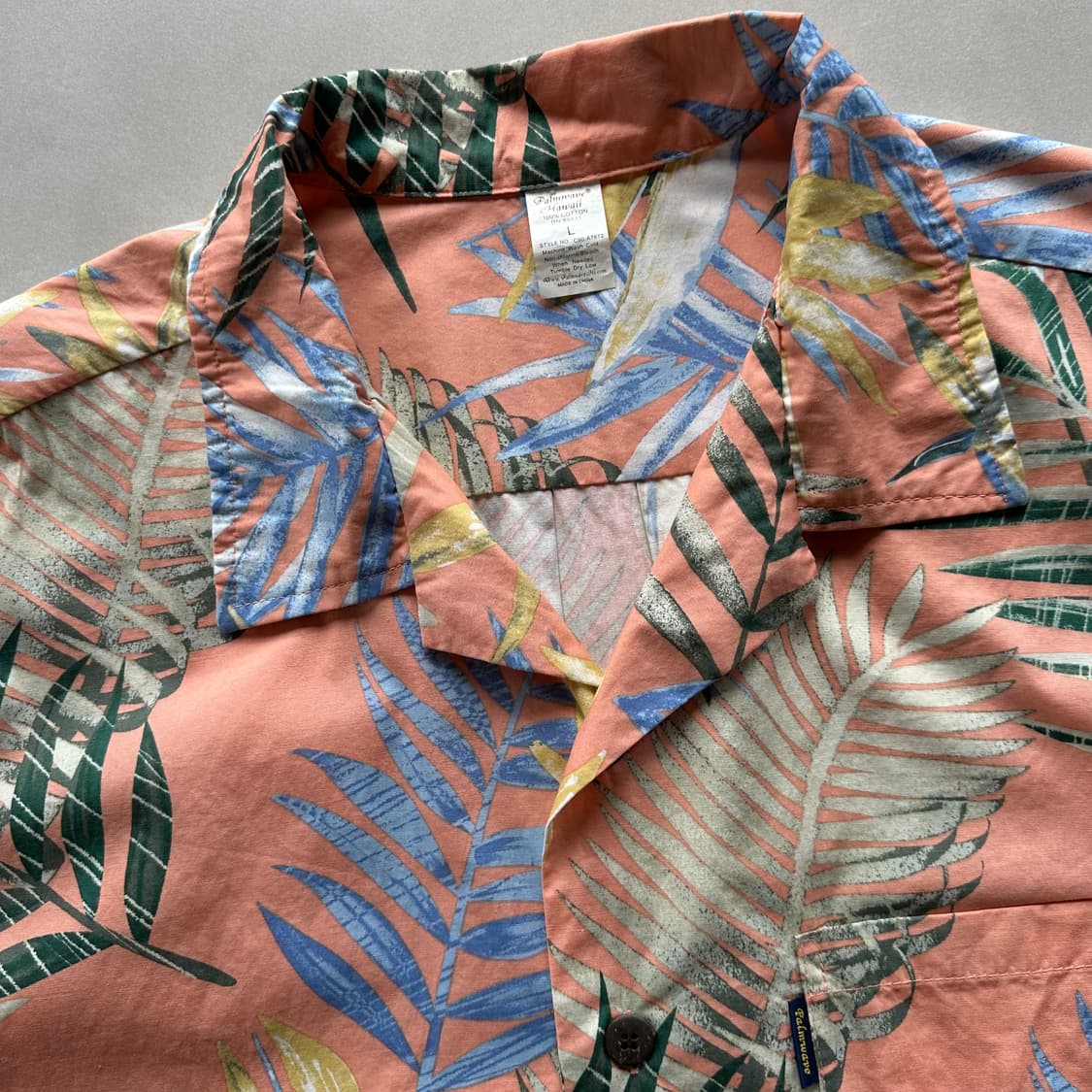 [L]palmwave 팜웨이브 하와이안 셔츠 상품이미지7