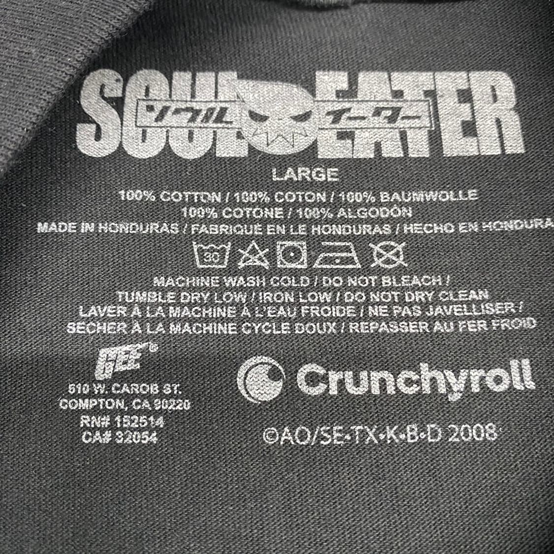 소울이터 오피셜 애니메이션 티셔츠 상품이미지3