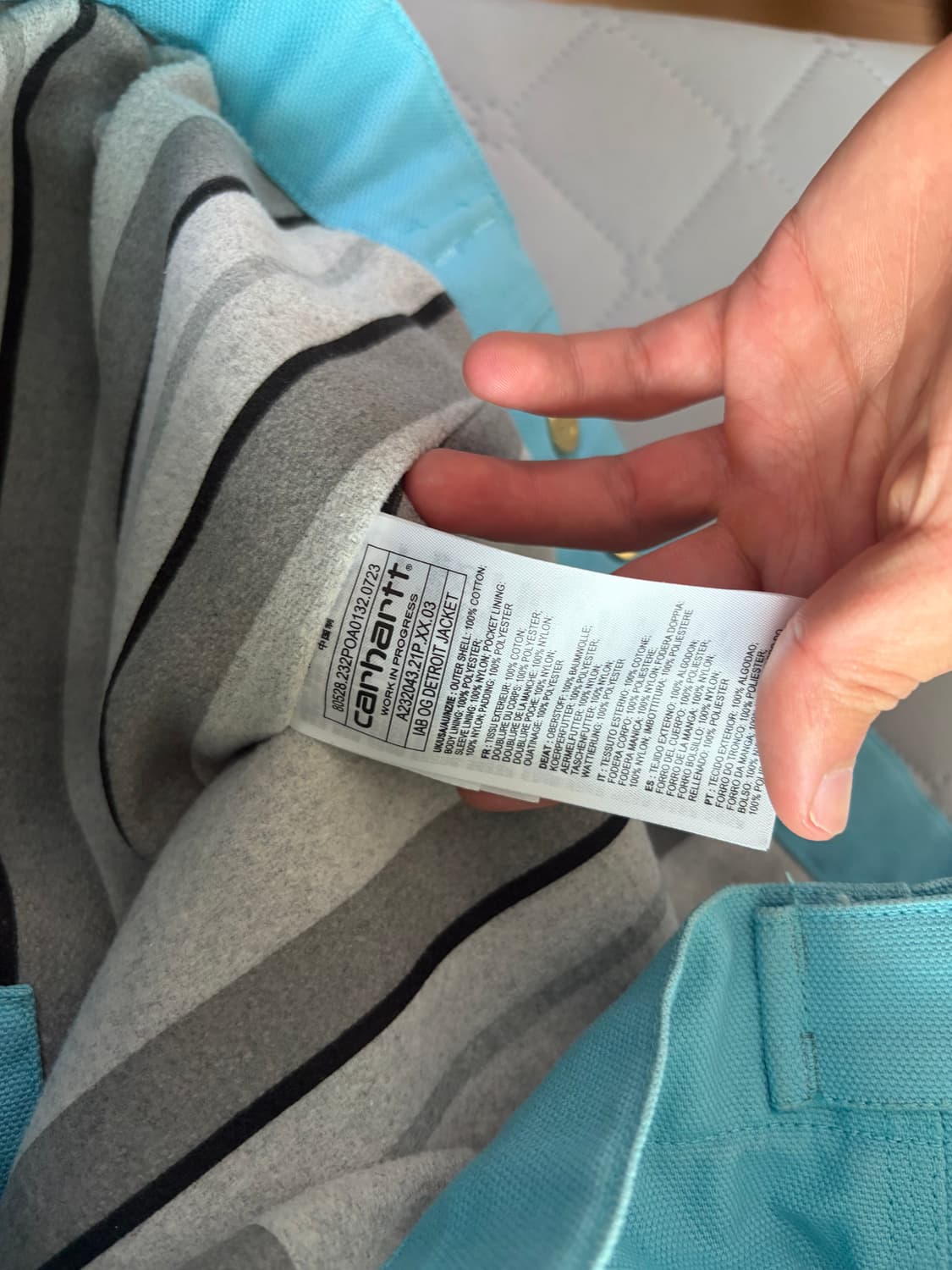 칼하트 아이앱 디트로이트 자켓(m) 상품이미지4