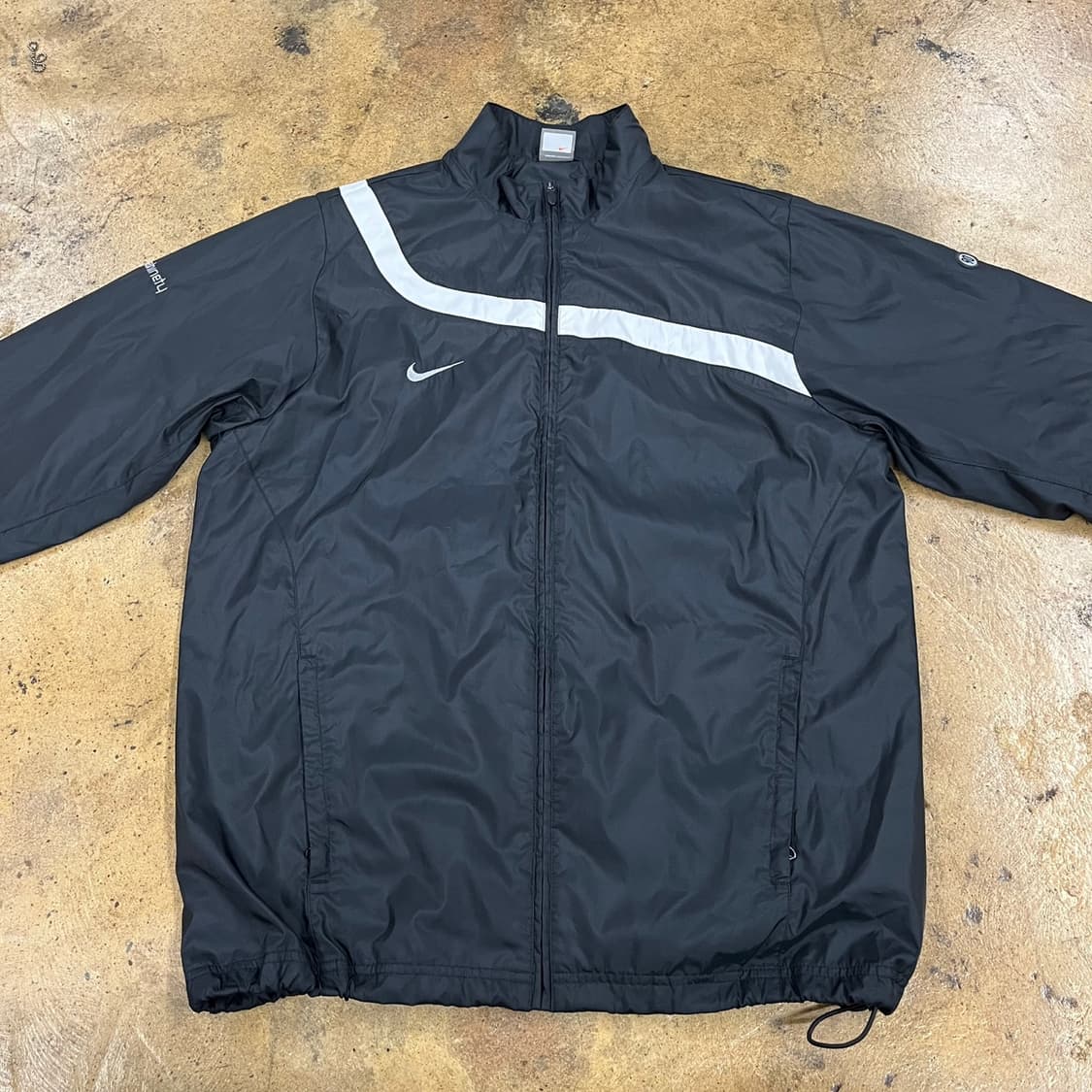 [정품/XL] 나이키 블랙 바람막이 자켓 b19 상품이미지3