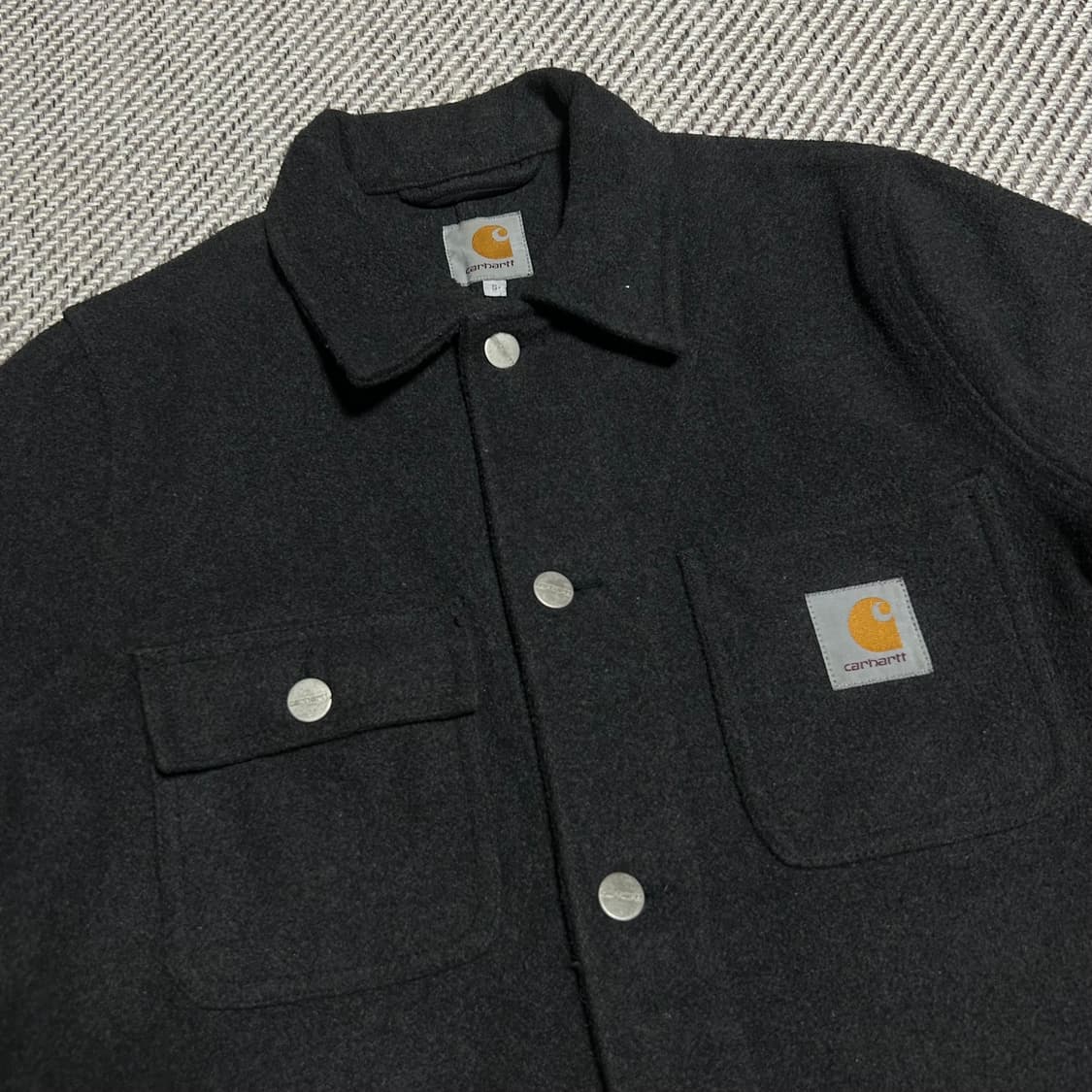 [S] Carhartt 칼하트 미시건 챠콜 초어코트 자켓 상품이미지5