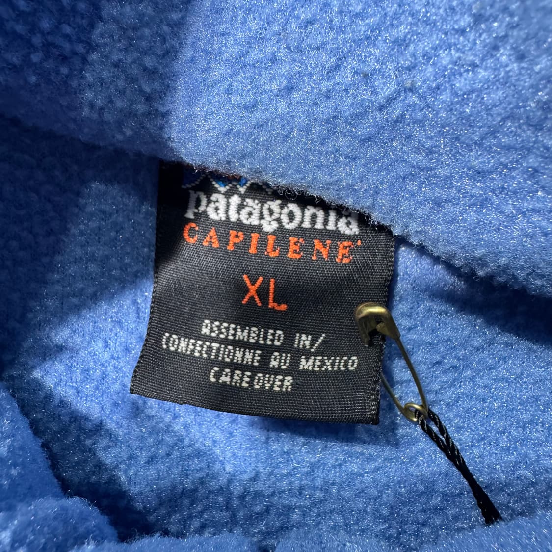 파타고니아 하프집업 플리스 스카이블루 ( XL/OLD-8287 ) 상품이미지3