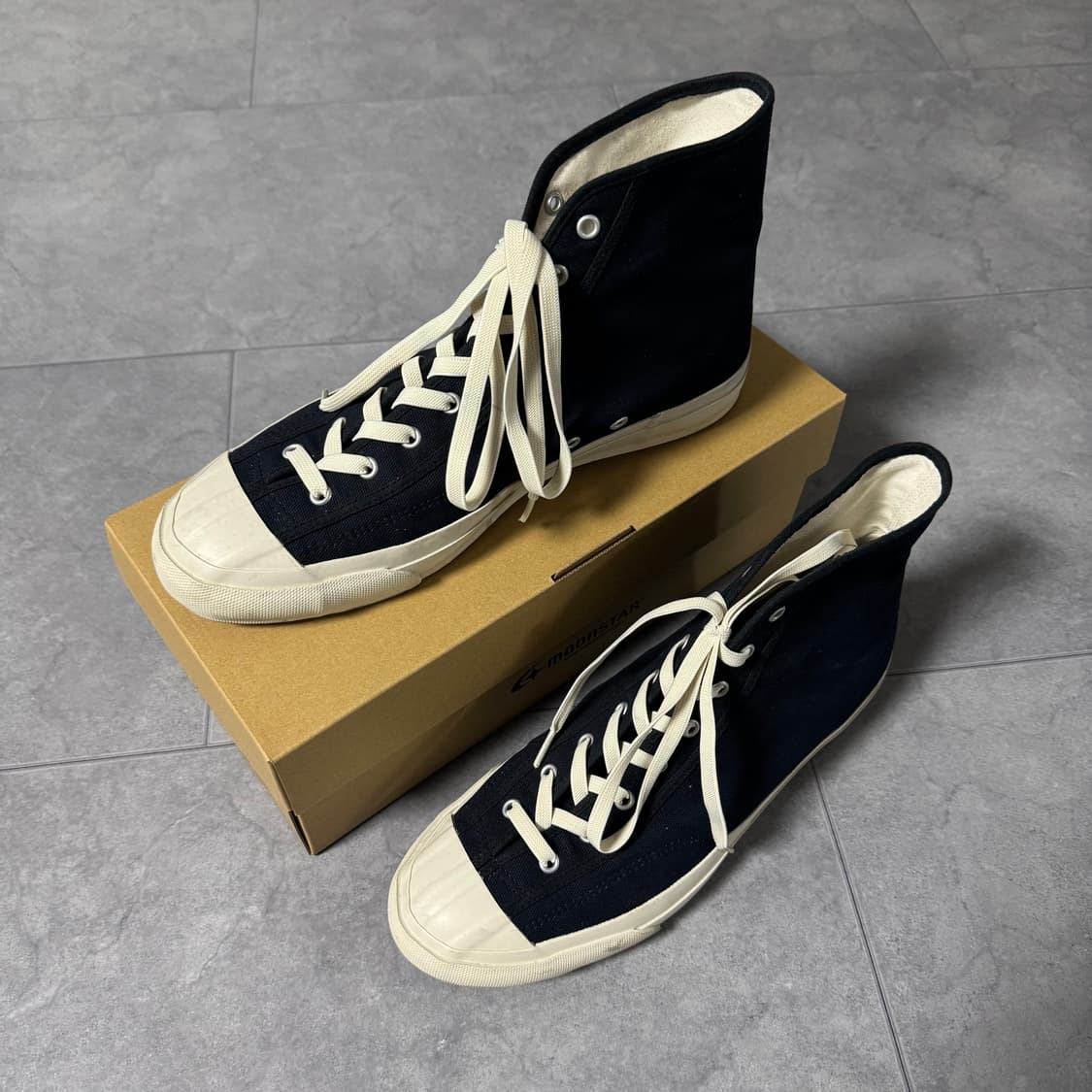 문스타 짐클래식 하이 다크 네이비 상품이미지1