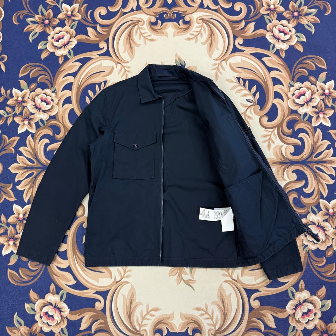 (M)스톤 아일랜드 Stone island 고스트피스 셔츠(네이비) 상품이미지3