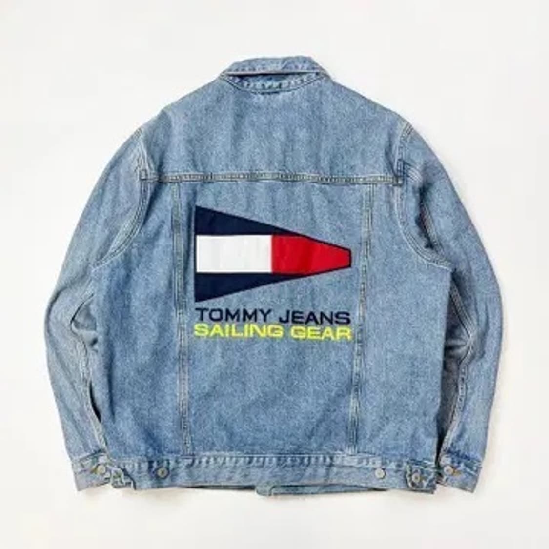 Tommy Jeans 백로고 청자켓 사이즈 L(105) 상품이미지1